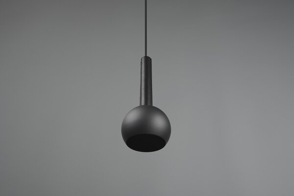 Φωτιστικό Κρεμαστό Cinque CILIANA 316300132 Μαύρο Ματ (Black Mat)