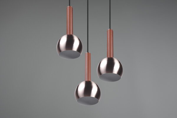 Φωτιστικό Κρεμαστό Cinque CILIANA 316330307 Νίκελ ματ (Nickel Mat- Satin)