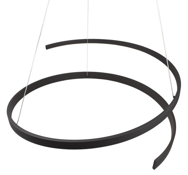 Φωτιστικό Κρεμαστό Cinque CINARDI 346110132 Μαύρο Ματ (Black Mat) 2000 - 4000K