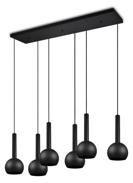 Φωτιστικό Κρεμαστό Cinque CILIANA 316300632 Μαύρο Ματ (Black Mat)