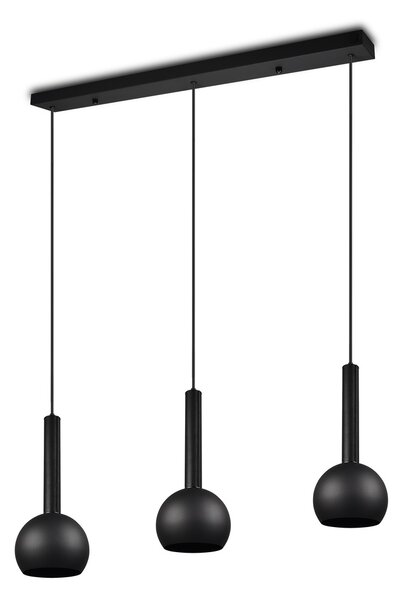 Φωτιστικό Κρεμαστό Cinque CILIANA 316300332 Μαύρο Ματ (Black Mat)