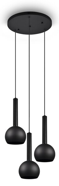 Φωτιστικό Κρεμαστό Cinque CILIANA 316330332 Μαύρο Ματ (Black Mat)