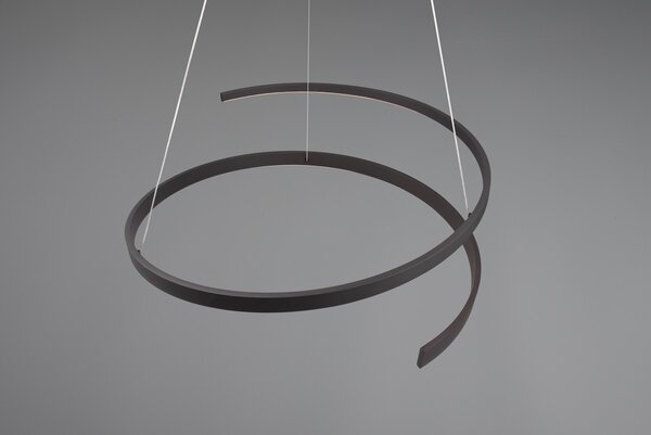 Φωτιστικό Κρεμαστό Cinque CINARDI 346110132 Μαύρο Ματ (Black Mat) 2000 - 4000K