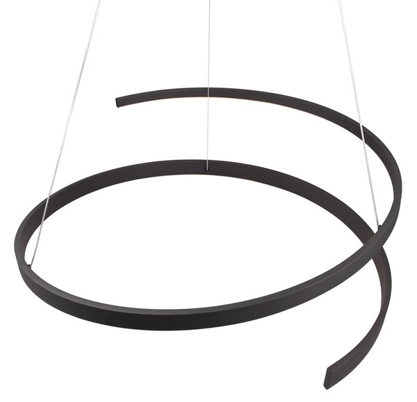 Φωτιστικό Κρεμαστό Cinque CINARDI 346110132 Μαύρο Ματ (Black Mat) 2000 - 4000K