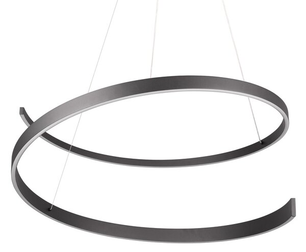 Φωτιστικό Κρεμαστό Cinque CINARDI 346110132 Μαύρο Ματ (Black Mat) 2000 - 4000K