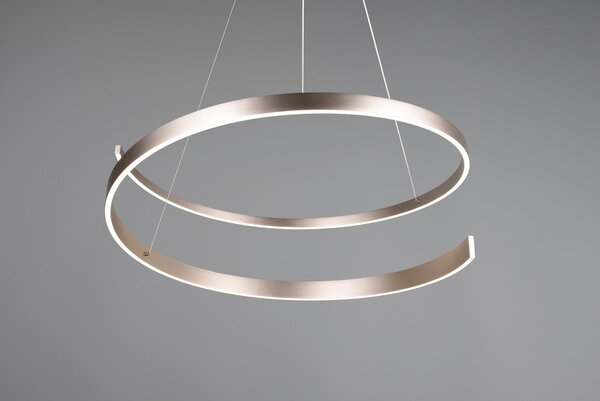 Φωτιστικό Κρεμαστό Cinque CINARDI 346110107 Νίκελ ματ (Nickel Mat- Satin) 2000 - 4000K