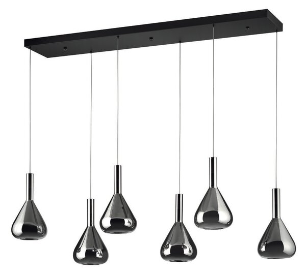 Φωτιστικό Κρεμαστό Cinque CIPERA 345010632 Μαύρο Ματ (Black Mat) 2000 - 4000K