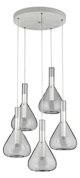 Φωτιστικό Κρεμαστό Cinque CIPERA 345030531 Λευκό Ματ (White Mat) 2000 - 4000K