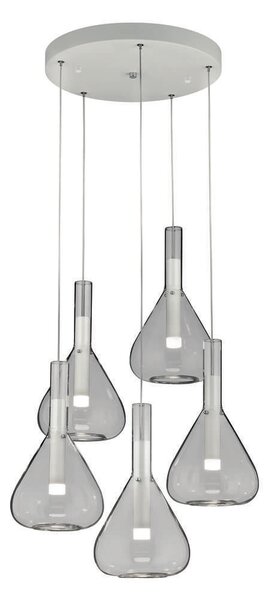 Φωτιστικό Κρεμαστό Cinque CIPERA 345030531 Λευκό Ματ (White Mat) 2000 - 4000K