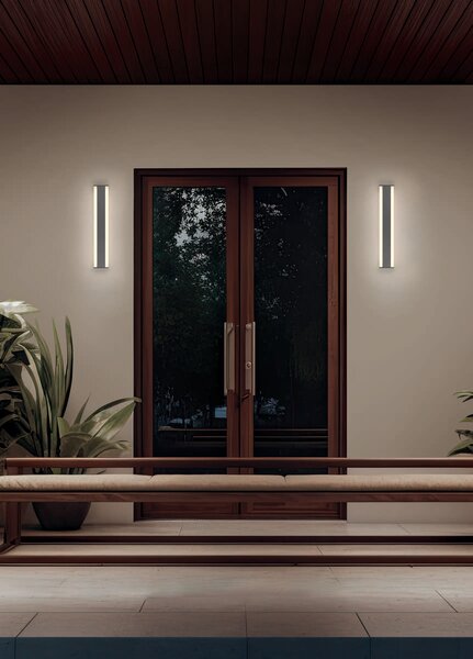 Φωτιστικό Επίτοιχο Trio Lighting DAWSON 246360242 Ανθρακί (Anthracite) 2300+3000+4000K