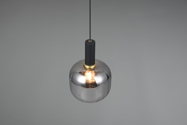 Φωτιστικό Κρεμαστό Trio Lighting DIVA 319800132 Μαύρο Ματ (Black Mat)