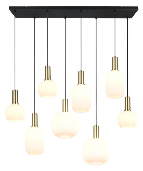 Φωτιστικό Κρεμαστό Trio Lighting DIVA 319800808 Ορειχαλκωμένο Ματ (Brass Mat)
