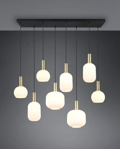 Φωτιστικό Κρεμαστό Trio Lighting DIVA 319800808 Ορειχαλκωμένο Ματ (Brass Mat)