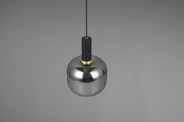 Φωτιστικό Κρεμαστό Trio Lighting DIVA 319800132 Μαύρο Ματ (Black Mat)