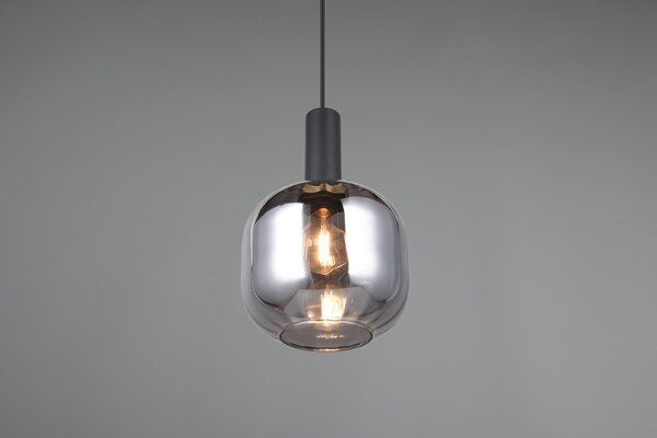 Φωτιστικό Κρεμαστό Trio Lighting DIVA 319800132 Μαύρο Ματ (Black Mat)