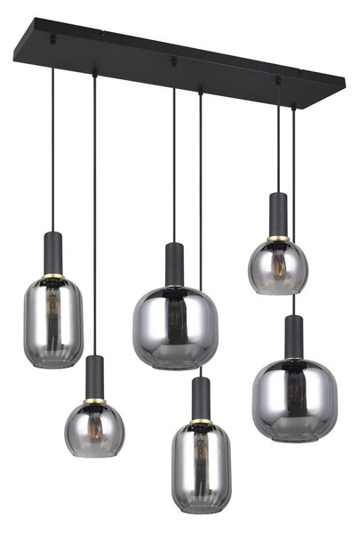 Φωτιστικό Κρεμαστό Trio Lighting DIVA 319800632 Μαύρο Ματ (Black Mat)