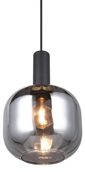Φωτιστικό Κρεμαστό Trio Lighting DIVA 319800132 Μαύρο Ματ (Black Mat)