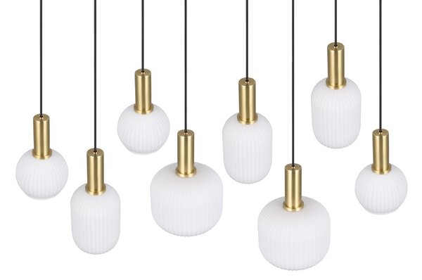 Φωτιστικό Κρεμαστό Trio Lighting DIVA 319800808 Ορειχαλκωμένο Ματ (Brass Mat)