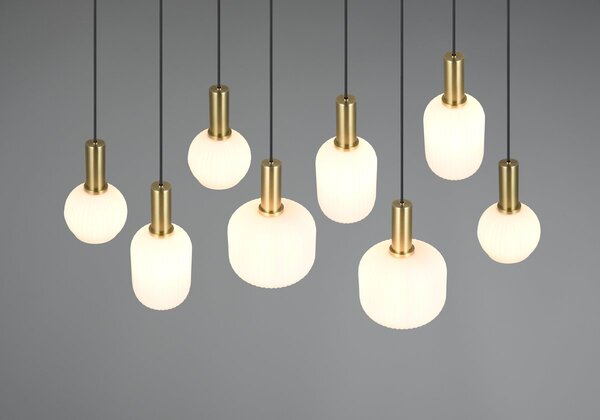 Φωτιστικό Κρεμαστό Trio Lighting DIVA 319800808 Ορειχαλκωμένο Ματ (Brass Mat)