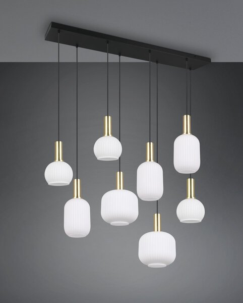 Φωτιστικό Κρεμαστό Trio Lighting DIVA 319800808 Ορειχαλκωμένο Ματ (Brass Mat)