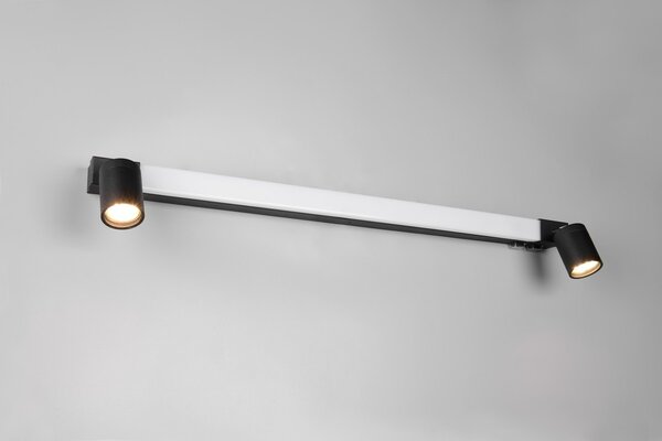 Φωτιστικό Επίτοιχο Trio Lighting ENRICO 281479332 Μαύρο Ματ (Black Mat) 2300+3000+4000K