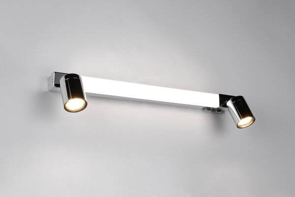 Φωτιστικό Επίτοιχο Trio Lighting ENRICO 281470306 Χρώμιο (Chrome) 2300+3000+4000K