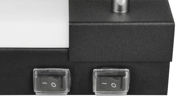 Φωτιστικό Επίτοιχο Trio Lighting ENRICO 281479332 Μαύρο Ματ (Black Mat) 2300+3000+4000K