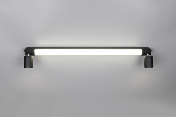 Φωτιστικό Επίτοιχο Trio Lighting ENRICO 281479332 Μαύρο Ματ (Black Mat) 2300+3000+4000K