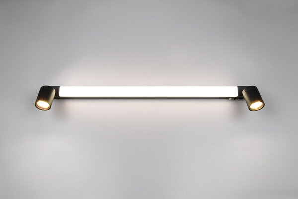 Φωτιστικό Επίτοιχο Trio Lighting ENRICO 281479332 Μαύρο Ματ (Black Mat) 2300+3000+4000K