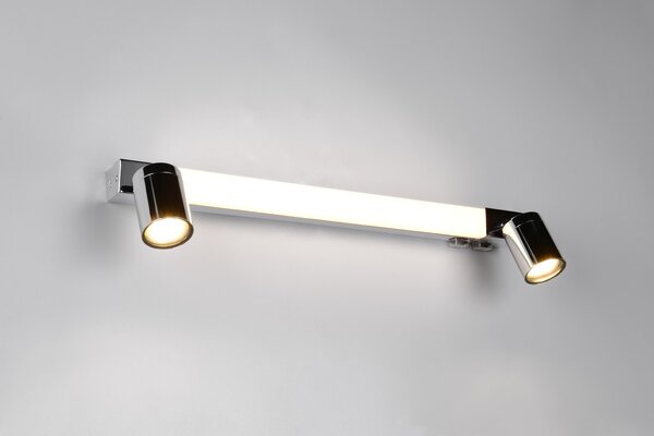Φωτιστικό Επίτοιχο Trio Lighting ENRICO 281470306 Χρώμιο (Chrome) 2300+3000+4000K