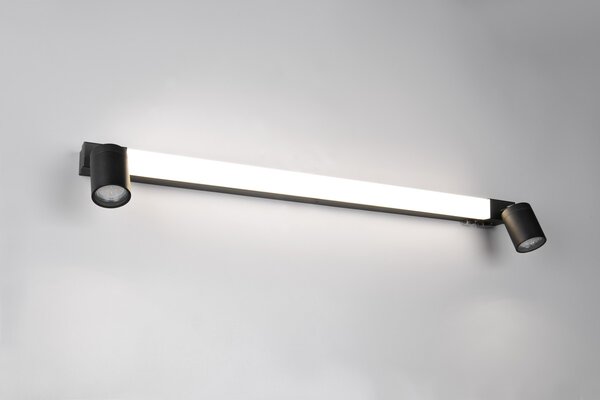 Φωτιστικό Επίτοιχο Trio Lighting ENRICO 281479332 Μαύρο Ματ (Black Mat) 2300+3000+4000K