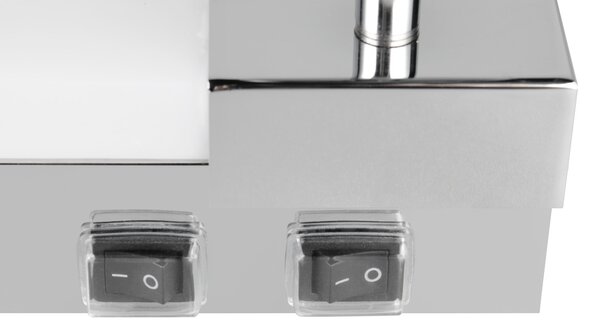Φωτιστικό Επίτοιχο Trio Lighting ENRICO 281470306 Χρώμιο (Chrome) 2300+3000+4000K