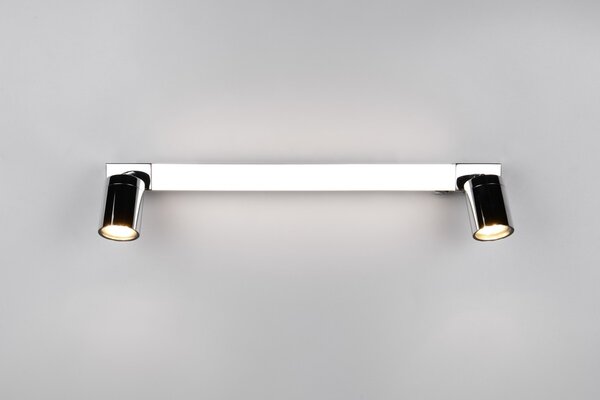 Φωτιστικό Επίτοιχο Trio Lighting ENRICO 281470306 Χρώμιο (Chrome) 2300+3000+4000K