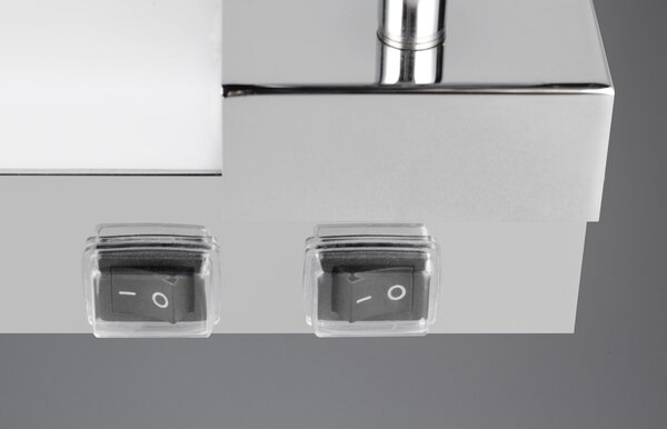 Φωτιστικό Επίτοιχο Trio Lighting ENRICO 281479306 Χρώμιο (Chrome) 2300+3000+4000K