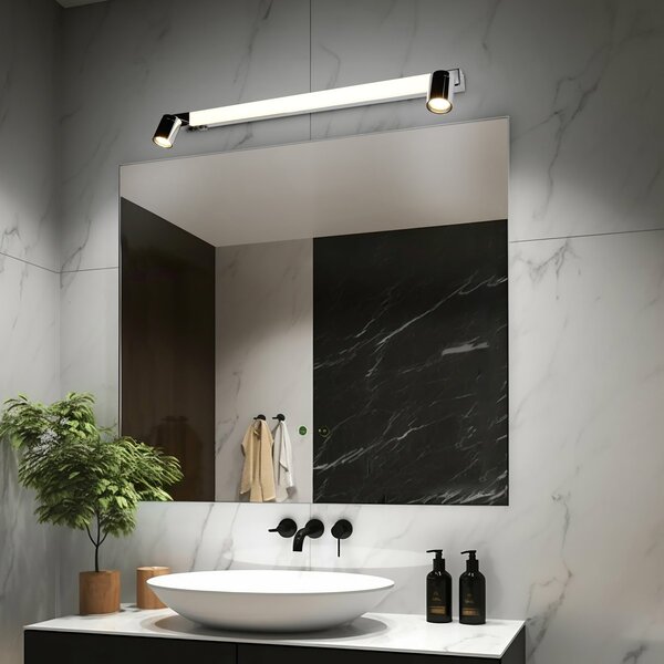 Φωτιστικό Επίτοιχο Trio Lighting ENRICO 281479306 Χρώμιο (Chrome) 2300+3000+4000K