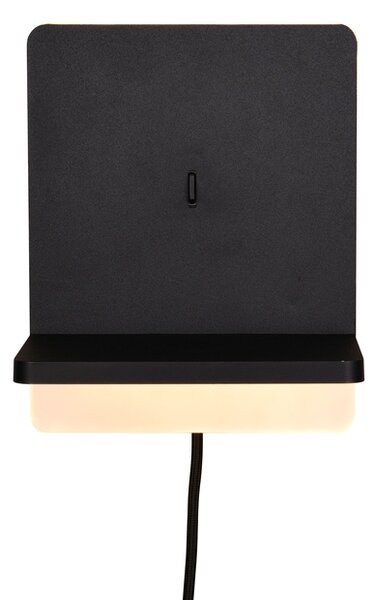 Φωτιστικό Επίτοιχο Trio Lighting FAIRFIELD 248670132 Μαύρο Ματ (Black Mat) 3000K