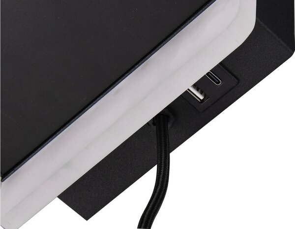 Φωτιστικό Επίτοιχο Trio Lighting FAIRFIELD 248670132 Μαύρο Ματ (Black Mat) 3000K
