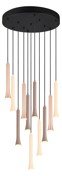 Φωτιστικό Κρεμαστό Trio Lighting FIATO 352091117 Μαύρο Ματ (Black Mat) 2300+3000+4000K