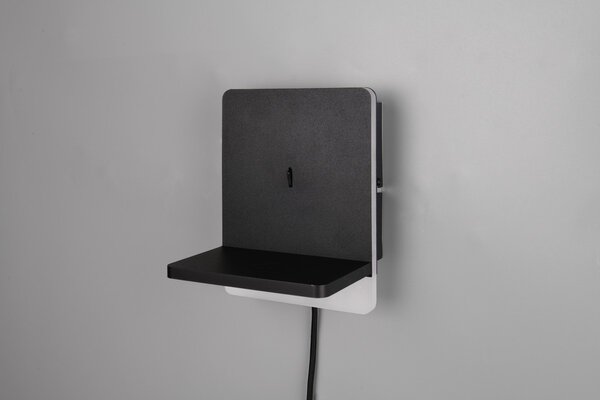 Φωτιστικό Επίτοιχο Trio Lighting FAIRFIELD 248670132 Μαύρο Ματ (Black Mat) 3000K