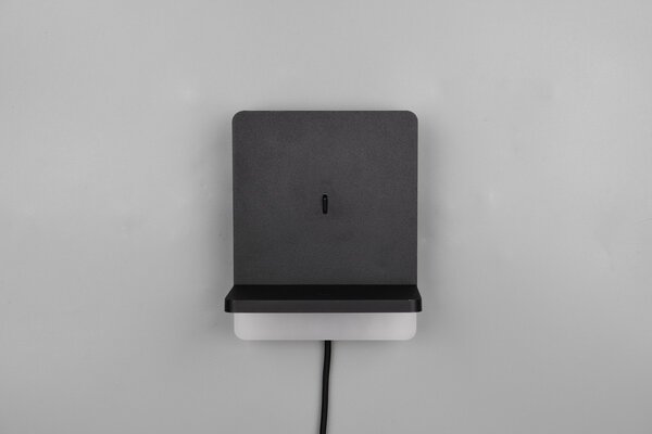 Φωτιστικό Επίτοιχο Trio Lighting FAIRFIELD 248670132 Μαύρο Ματ (Black Mat) 3000K