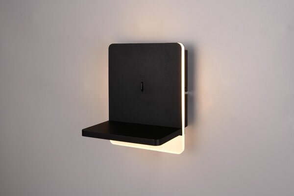 Φωτιστικό Επίτοιχο Trio Lighting FAIRFIELD 248670132 Μαύρο Ματ (Black Mat) 3000K