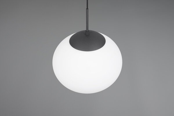 Φωτιστικό Κρεμαστό Trio Lighting FOMENTO 363100132 Μαύρο Ματ (Black Mat)