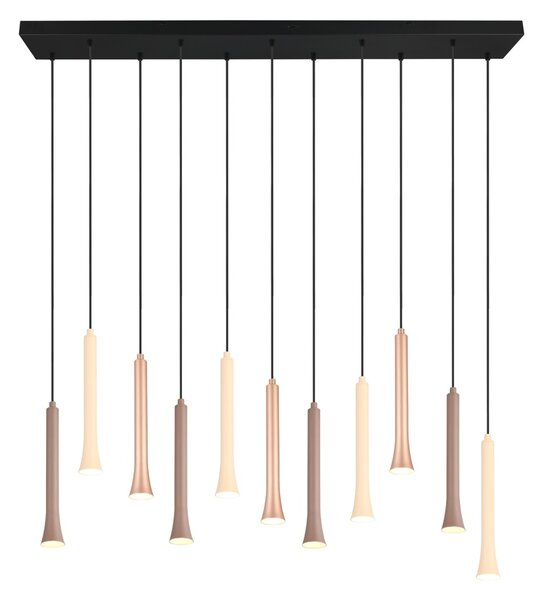 Φωτιστικό Κρεμαστό Trio Lighting FIATO 352011117 Μαύρο Ματ (Black Mat) 2300+3000+4000K