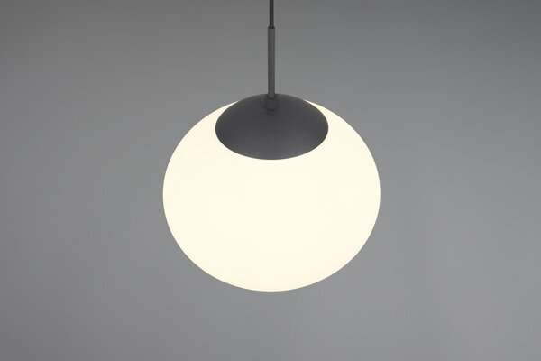 Φωτιστικό Κρεμαστό Trio Lighting FOMENTO 363100132 Μαύρο Ματ (Black Mat)
