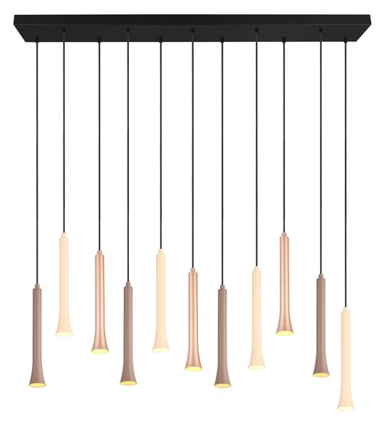 Φωτιστικό Κρεμαστό Trio Lighting FIATO 352011117 Μαύρο Ματ (Black Mat) 2300+3000+4000K