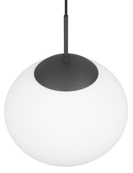 Φωτιστικό Κρεμαστό Trio Lighting FOMENTO 363100132 Μαύρο Ματ (Black Mat)