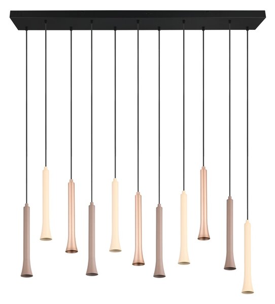 Φωτιστικό Κρεμαστό Trio Lighting FIATO 352011117 Μαύρο Ματ (Black Mat) 2300+3000+4000K