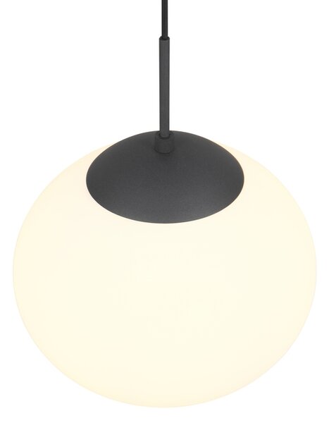 Φωτιστικό Κρεμαστό Trio Lighting FOMENTO 363100132 Μαύρο Ματ (Black Mat)