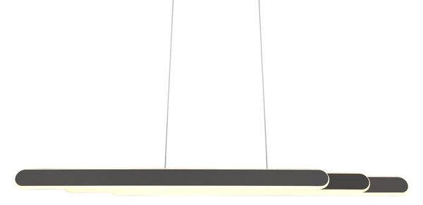 Φωτιστικό Κρεμαστό Trio Lighting HELIOS 343310320 Νίκελ Μαύρο (Black Nickel) 2700 - 6500K