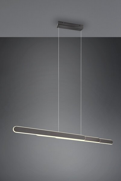 Φωτιστικό Κρεμαστό Trio Lighting HELIOS 343310320 Νίκελ Μαύρο (Black Nickel) 2700 - 6500K